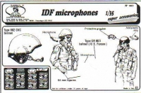 35; IDF Helmmikrophone Israel Defence Forces