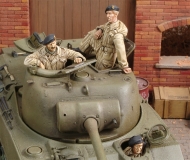 35; Britische Panzerbesatzung 2.WK
