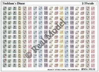 35; Irakische Dinar (Geldscheine)   Papierdruck