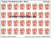 35; Vietnam Busweiser Beer Boxes