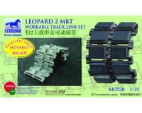 35; Leopard 2   Einzelkettensatz beweglich/Plastik