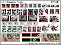 35; Moderne Lybische Propaganda Poster