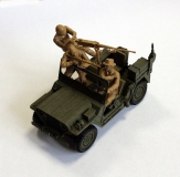 35; US Jeep Besatzung Vietnam  ( 5 Figuren/ 3 US GIs & 2 Vietkong)