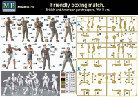 35; Boxing Match / Boxkampf ,  US und britische Fallschirmjger