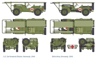 35; US oder britischer Ambulance Willy´s Jeep     2. Weltkrieg