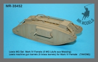 35; Lewis MG Rohr Set fr Mk.IV MALE   WK. I