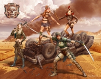 35; Kriegerinnen des Skull Clan / Fantasy
