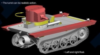 35; VCL Light Amphibious Tank A4E12 Late Produktion       WW II