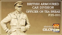 35; Britischer RNAS Armored Car Division Offizier    1.Weltkrieg