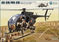 35; AH-6J/MH-6J Little Bird (mit 6 Resin Figuren)