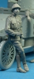35; Belgischer Offizier  Armored Car Division     1.Weltkrieg