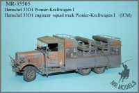 35; Henschel 33D1 Pionier-Kraftwagen I  UMBAUSATZ (ICM)
