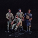 35; Polish Tank Crew WW II , Figure Set