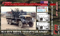 35; US M54 Vietnam  Gun Truck  SATANS LIL ANGEL  Umbausatz (Basis M54 AFV)