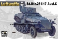 35; Sdkfz 251/17 Ausf.C  2cm Flak