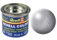 Eisen, metallic Emailefarbe  14ml   (Preis /1L = 177,86 )