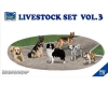 35; Live Stock Set , 6 Dogs (Plastic)