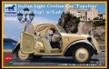 35; Fiat Topolino Cabrio-Limousine ZIVIL mit Frau & Hund