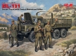 35; Sowjetischer Lkw  Zil-131 und 4 Figuren