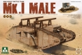 35; British Mk.I  MALE Tank    WW I