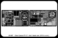 35;Char Canon FT-17 - vol.1 basic set (RPM)