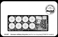 35;German military bicycles (set for two bicycles) (Tamiya)