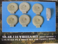 35; Wheel Set for german (Famo) Sd.Anhnger 116 , british pattern No.2
