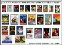 35;US Posters WK II and postwar
