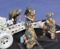 35;Pack Howitzer para gun crew