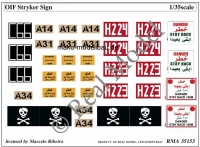 35; OIF Stryker signs