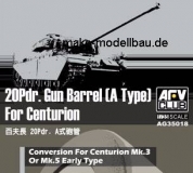 35; Centurion 20pdr Gun Barrel  Mk.3 / Mk. 5