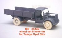 35;Opel Blitz 8-Loch Radsatz (Tamiya)
