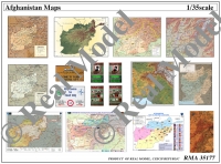 35; Afghanistan  Maps / Landkarten