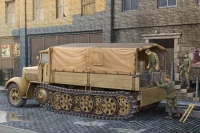 35; Sdkfz 7  8to Zugmaschine  spte Ausfhrung mit Holzpritsche