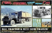 35;M52 Tractor & M127  Trailer Vietnam Version (Komplettbausatz)