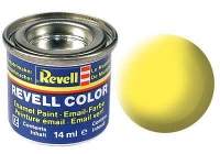 Gelb, matt Emailefarbe  14ml    (Preis /1L = 177,86 )