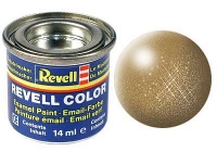 Messing, metallic Emailefarbe  14ml   (Preis /1L = 177,86 )