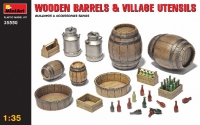 35; Wooden Barrels  & Village  Utensils
