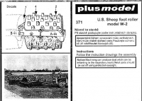 35; US Sheepfoot roller model W-2
