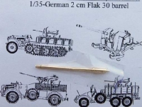 35; Deutsches 2cm Geschtzrohr fr Flak 30