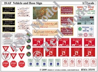 35; ISAF Vehicle and Base Sign
