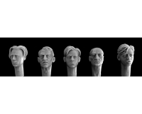 35;5 various heads (2 old men,2 youths,1 boy)