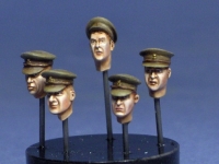 35; Heads with peaked Caps