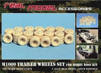 35; Wheels Set for M1000 Trailer  (Hobby Boss HET )