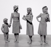 35; Zivile Frauen  1930er - 1940er Jahre