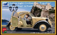 35; Fiat Topolino CIVIL with Lady & Dog