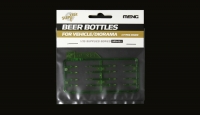 Green Beer Bottles transparent