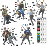 35; Sowjetische Marine Infanterie & Deutsche Infanterie im Nahkampf