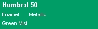 H050 Grn Metallic  14ml Enamel Farbe     (Preis /1 l = 177,85 )