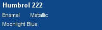 H222 Nachtblau, metallic  14ml Enamel Farbe     (Preis /1 l = 177,85 )